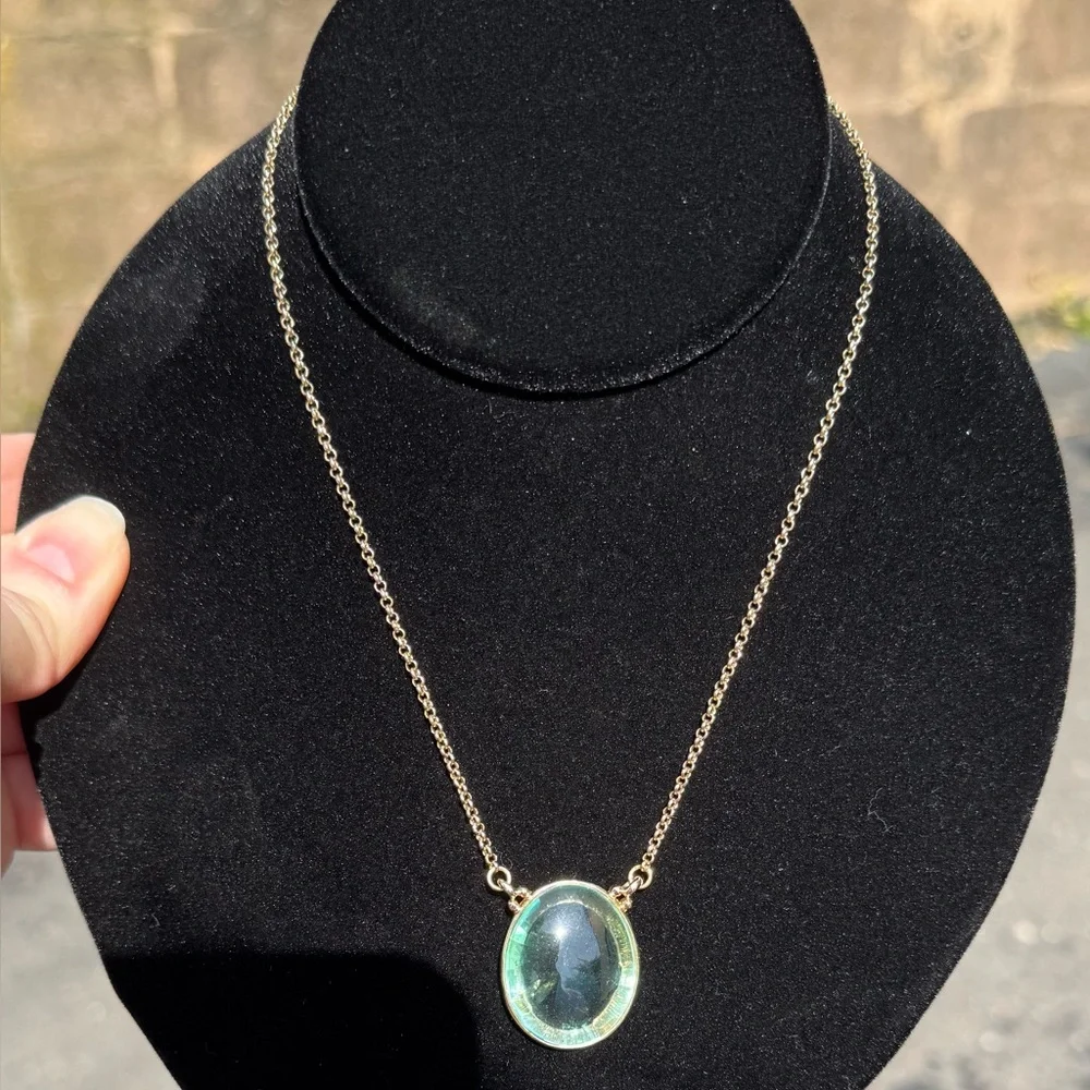MONET Glass Pendant Necklace